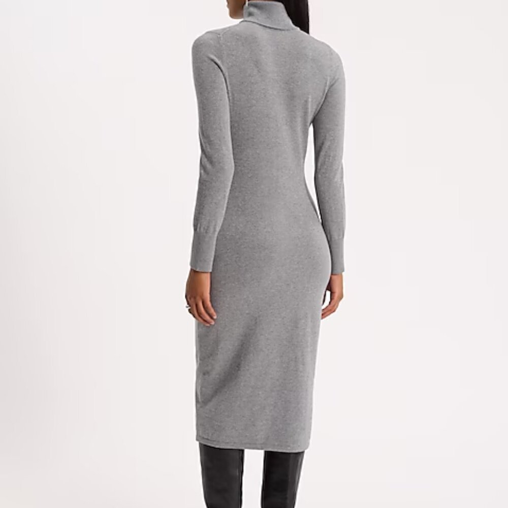 Forever21 Plus Long Sleeve Turtleneck Midi Sweater Dress